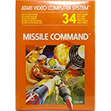2600: MISSILE COMMAND [TELE GAMES] (ORANGE BOX) (GAME)
